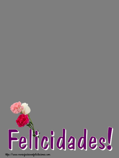 Felicitaciones Personalizadas de cumpleaños - Felicidades! - Marco de foto