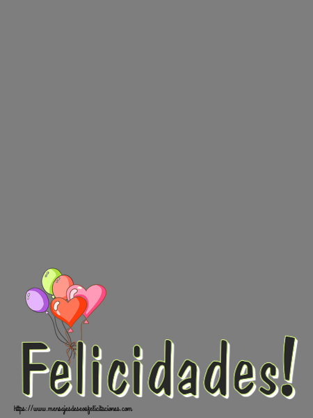 Felicitaciones Personalizadas de cumpleaños - Felicidades! - Marco de foto