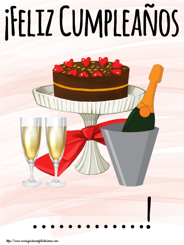 Felicitaciones Personalizadas de cumpleaños - ¡Feliz Cumpleaños ...!