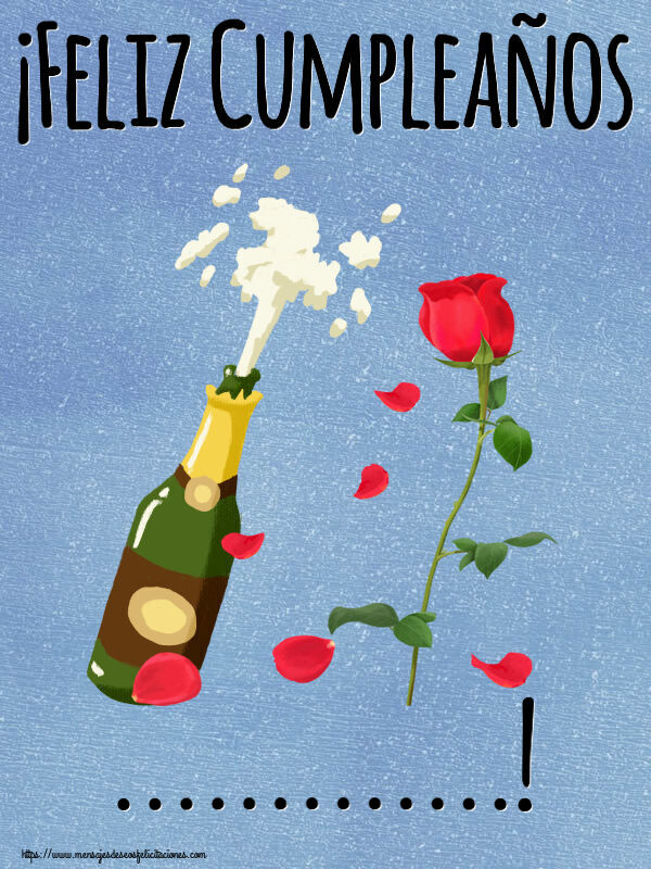 Felicitaciones Personalizadas de cumpleaños - ¡Feliz Cumpleaños ...!