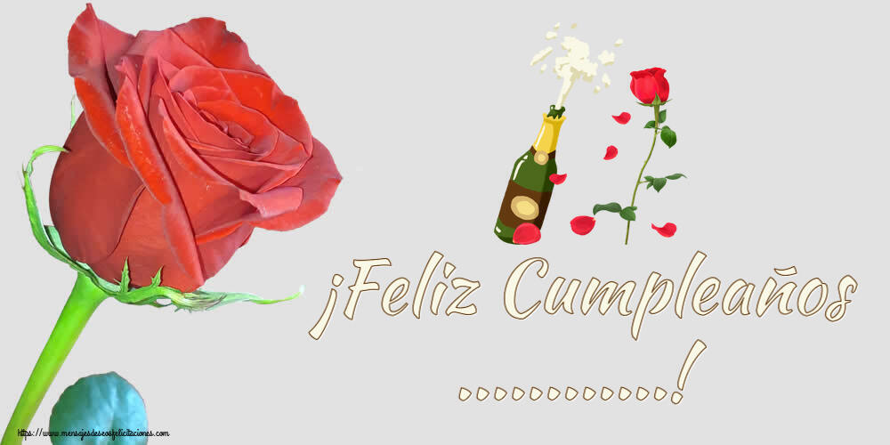 Felicitaciones Personalizadas de cumpleaños - ¡Feliz Cumpleaños ...!