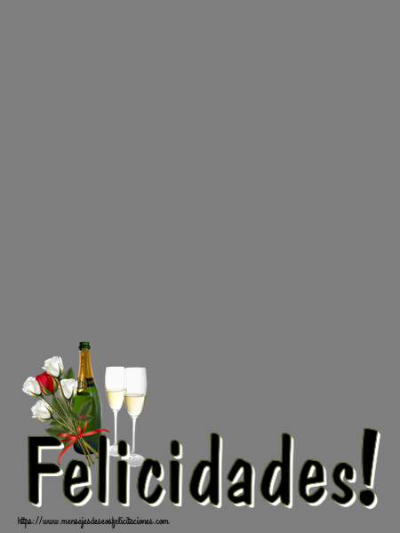 Felicitaciones Personalizadas de cumpleaños - Felicidades! - Marco de foto