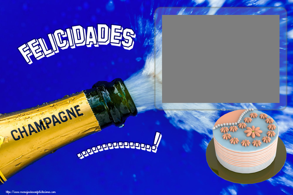 Felicitaciones Personalizadas de cumpleaños - Felicidades ...! - Marco de foto