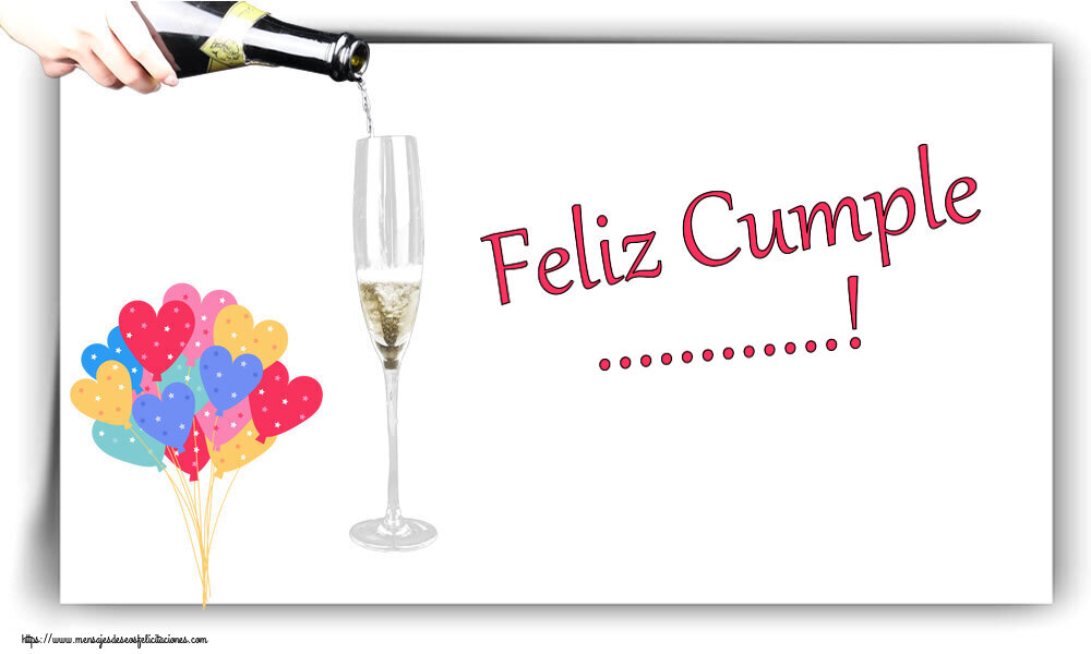 Felicitaciones Personalizadas de cumpleaños - Feliz Cumple ...!