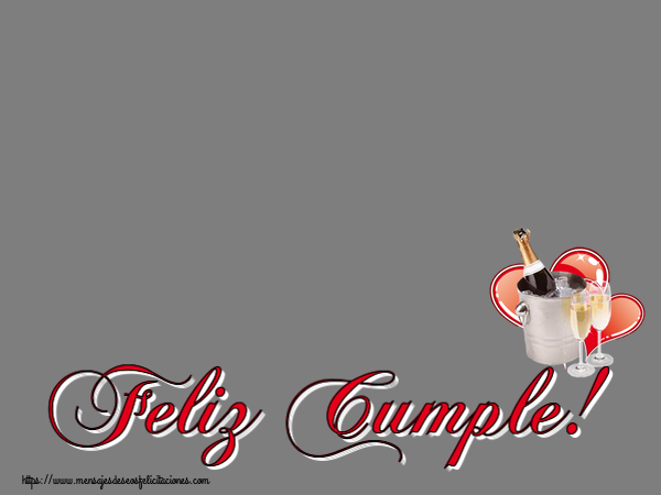 Felicitaciones Personalizadas de cumpleaños - Feliz Cumple! - Marco de foto