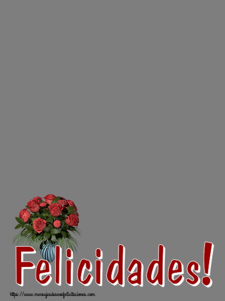 Felicitaciones Personalizadas de cumpleaños - Felicidades! - Marco de foto