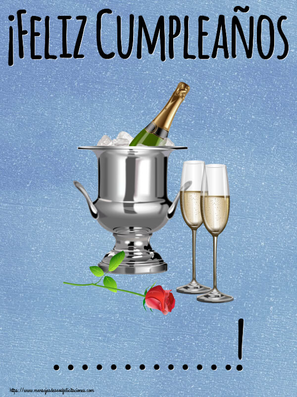 Felicitaciones Personalizadas de cumpleaños - ¡Feliz Cumpleaños ...!