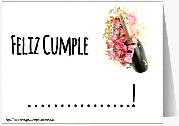 Felicitaciones Personalizadas de cumpleaños - Feliz Cumple ...!