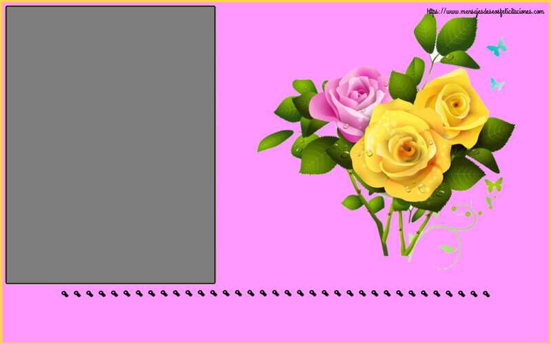 Felicitaciones Personalizadas de cumpleaños - ... - Marco de foto