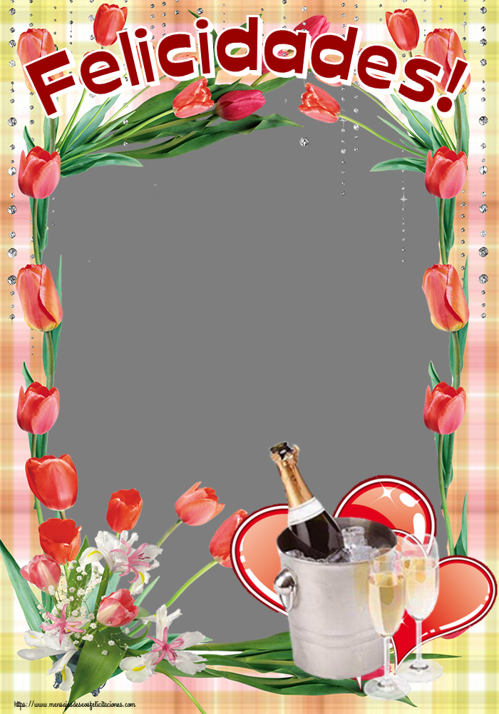 Felicitaciones Personalizadas de cumpleaños - Felicidades! - Marco de foto