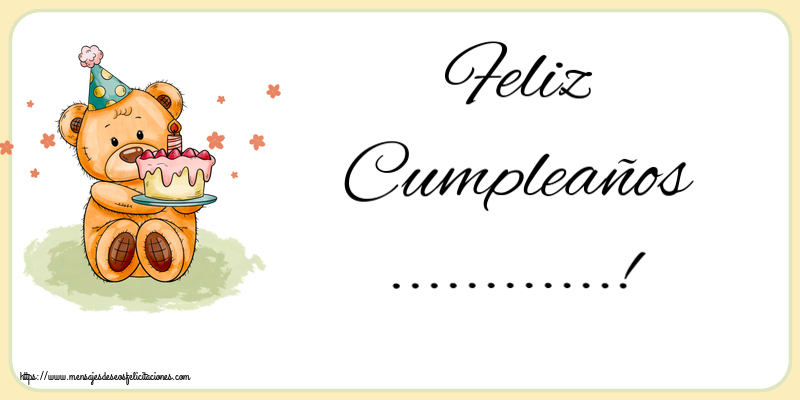 Felicitaciones Personalizadas de cumpleaños - Feliz Cumpleaños ...!