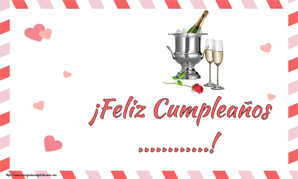 Felicitaciones Personalizadas de cumpleaños - ¡Feliz Cumpleaños ...!