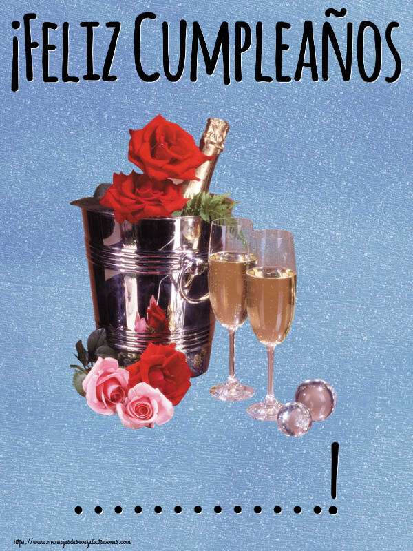 Felicitaciones Personalizadas de cumpleaños - ¡Feliz Cumpleaños ...!
