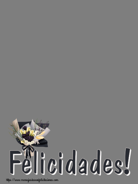 Felicitaciones Personalizadas de cumpleaños - Felicidades! - Marco de foto