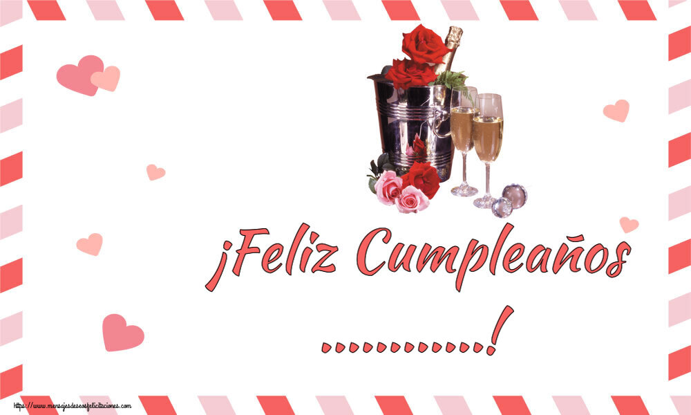 Felicitaciones Personalizadas de cumpleaños - ¡Feliz Cumpleaños ...!