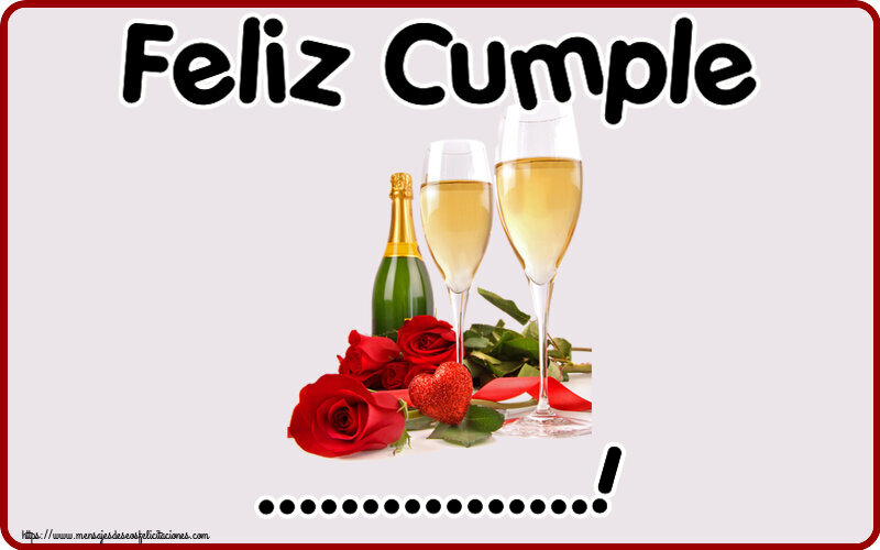 Felicitaciones Personalizadas de cumpleaños - Feliz Cumple ...!