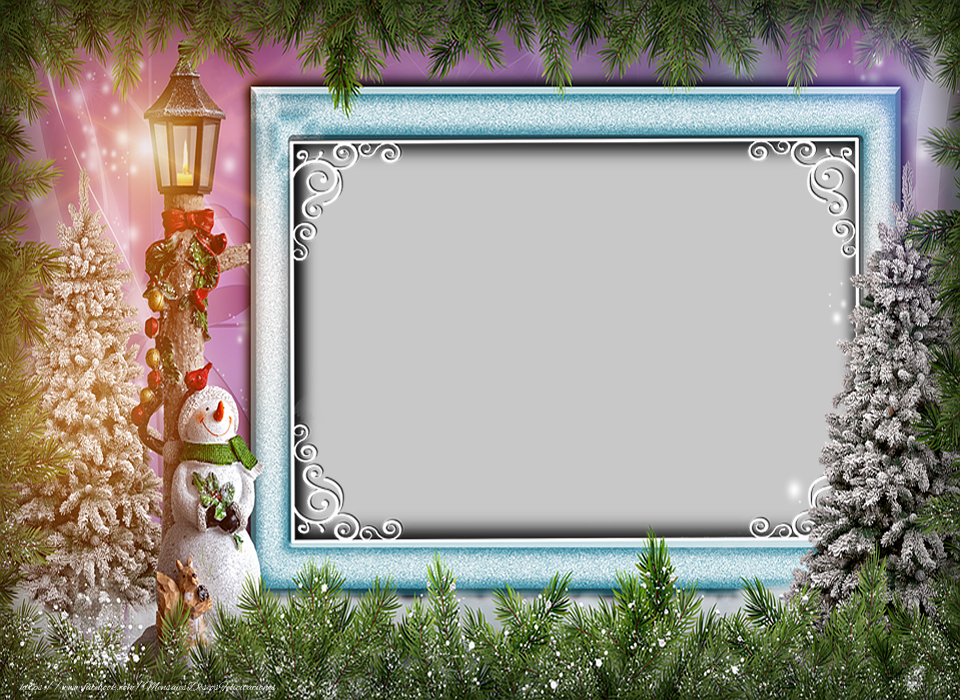 Felicitaciones Personalizadas con fotos - Tarjeta De Felicitación Invierno