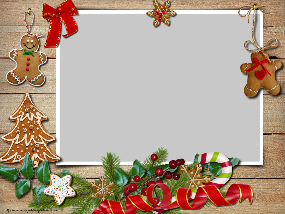 Felicitaciones Personalizadas con fotos - Marco para foto