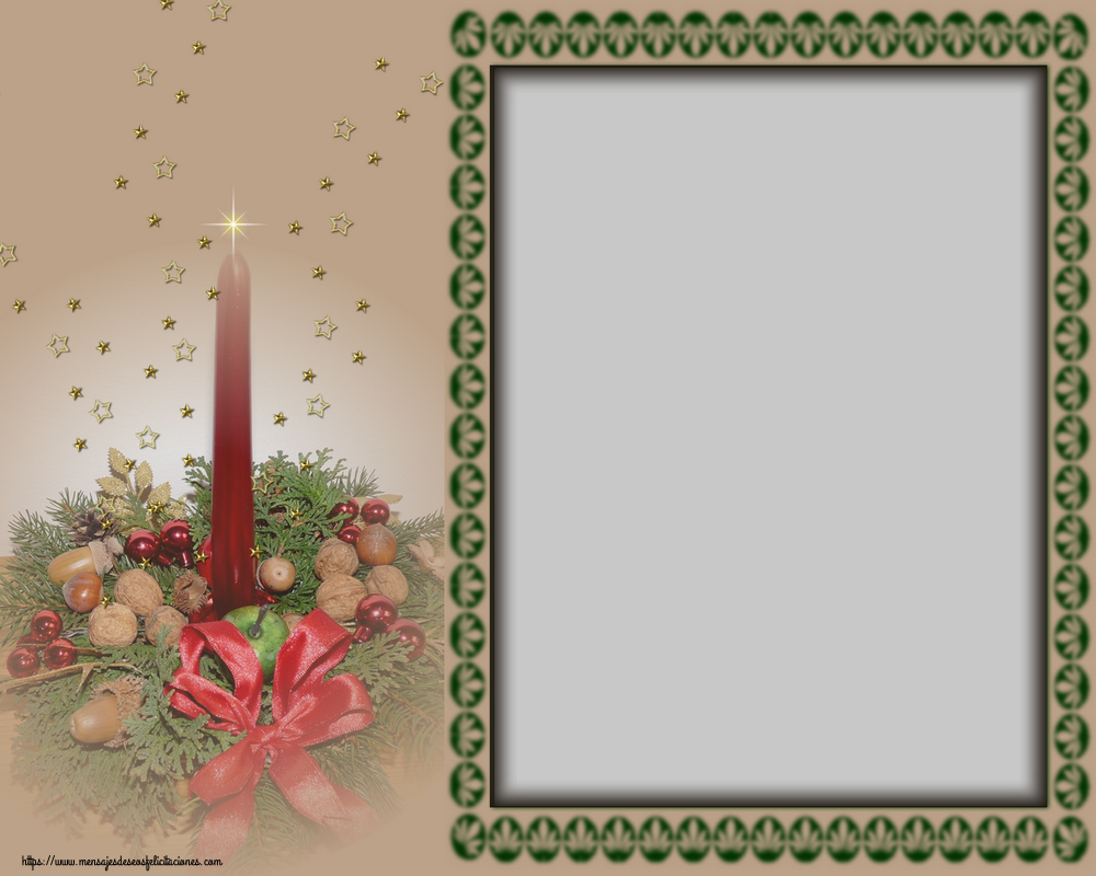 Felicitaciones Personalizadas con fotos - Marco para foto