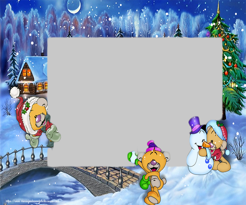 Felicitaciones Personalizadas con fotos - Marco para foto