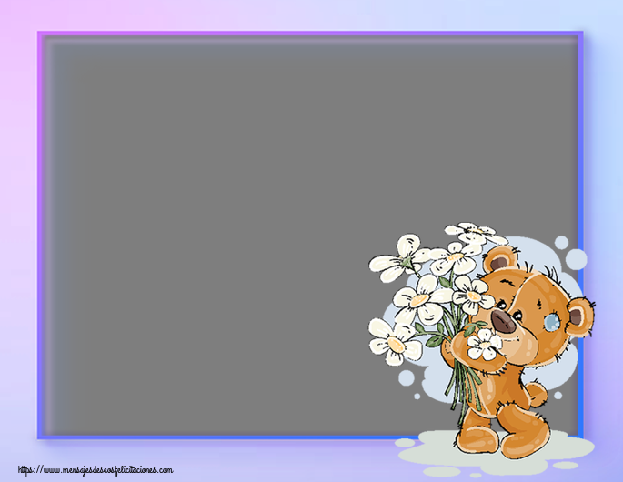 Felicitaciones Personalizadas con fotos - Marco de foto