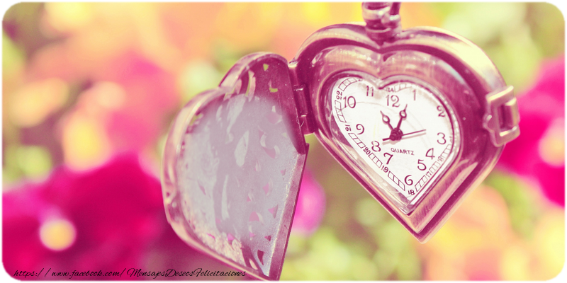 Felicitaciones Personalizadas con fotos - Reloj
