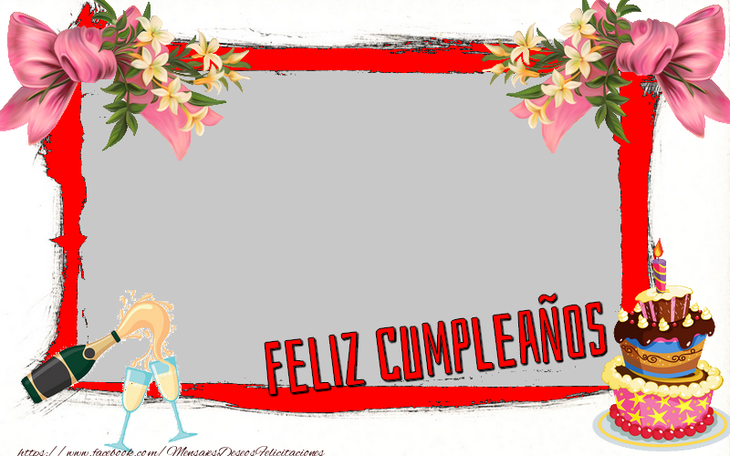 Felicitaciones Personalizadas con fotos - Feliz Cumpleaños