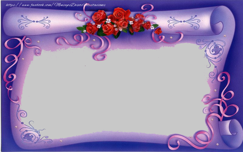 Felicitaciones Personalizadas con fotos - Marco de fotos