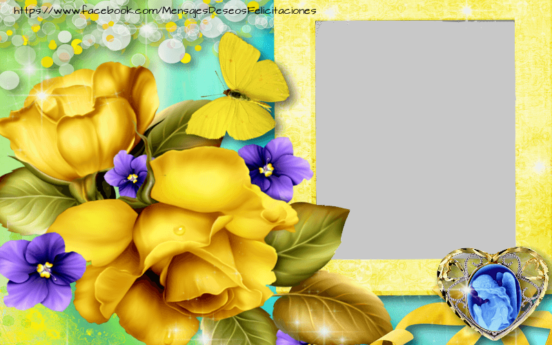 Felicitaciones Personalizadas con fotos - Marco de fotos