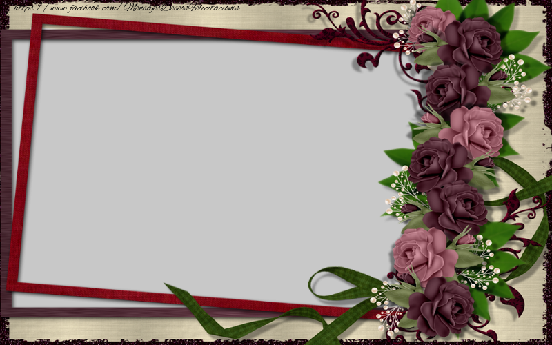 Felicitaciones Personalizadas con fotos - Marco de fotos