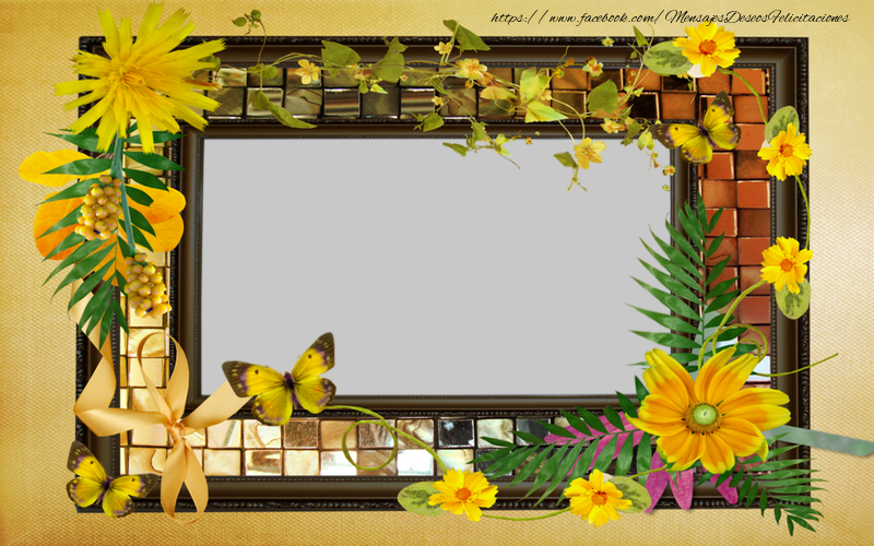 Felicitaciones Personalizadas con fotos - Marco de fotos