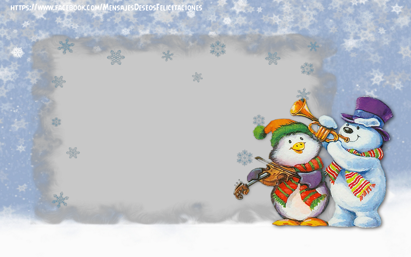 Felicitaciones Personalizadas con fotos - Marco de fotos