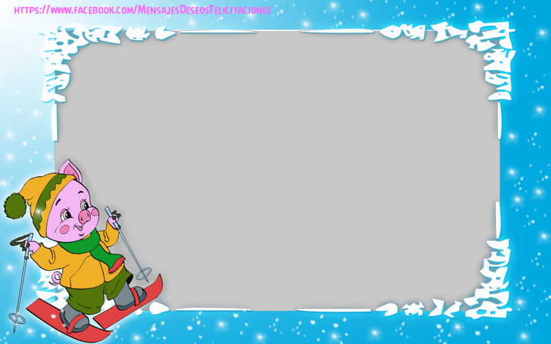 Felicitaciones Personalizadas con fotos - Marco de fotos