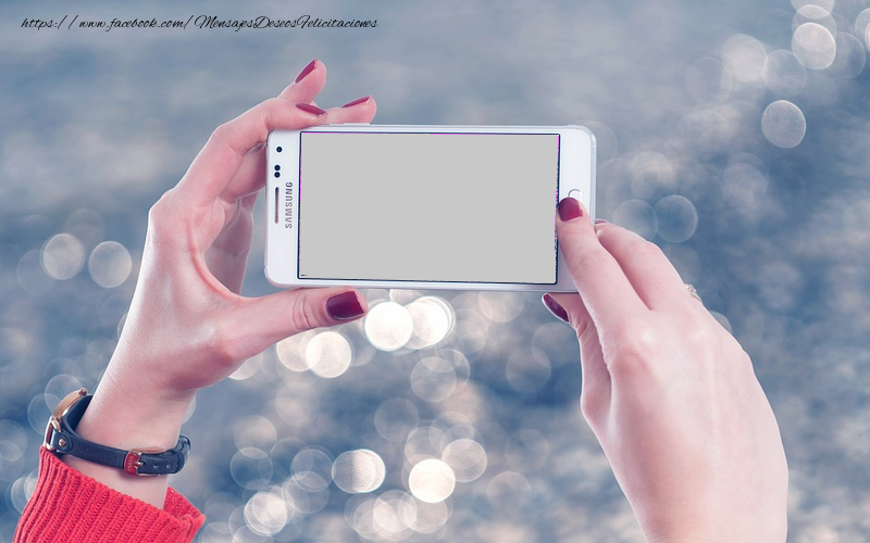 Felicitaciones Personalizadas con fotos - Marco de fotos