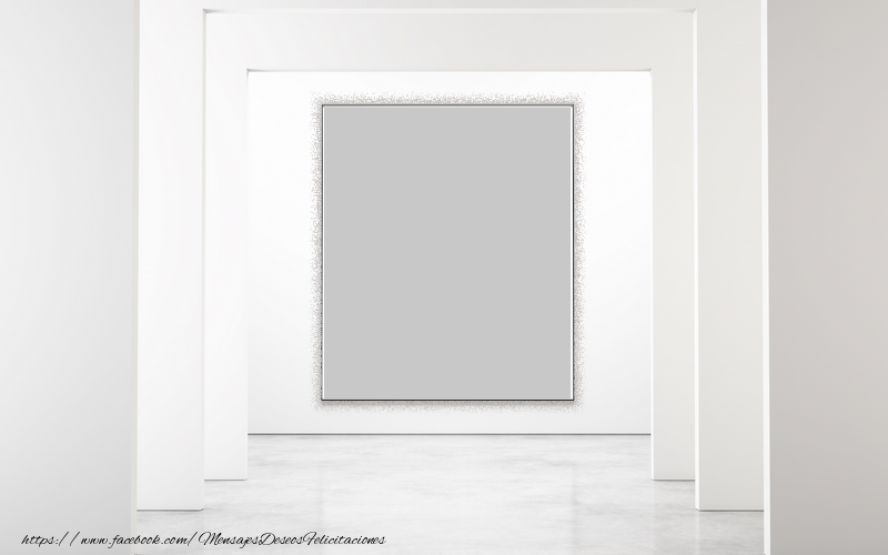 Felicitaciones Personalizadas con fotos - Su foto en una galería de arte.