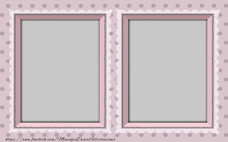 Felicitaciones Personalizadas con fotos - Marco de la foto