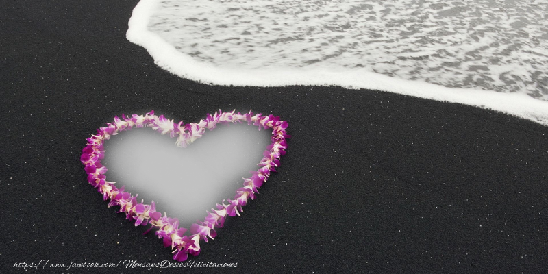Felicitaciones Personalizadas con fotos - Love the sea