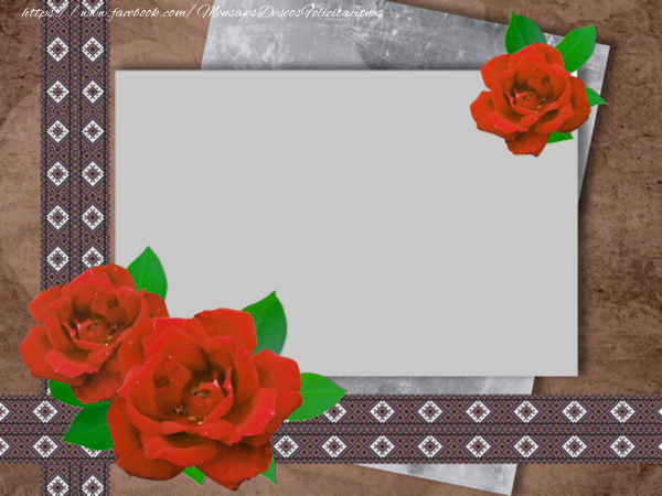 Felicitaciones Personalizadas con fotos - Marco de la foto