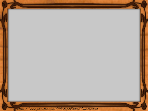 Felicitaciones Personalizadas con fotos - Marco de fotos clásico