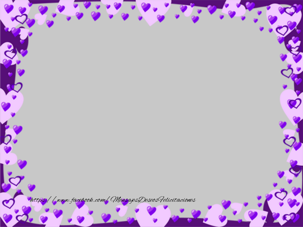 Felicitaciones Personalizadas con fotos - Marco para fotos con corazonesi