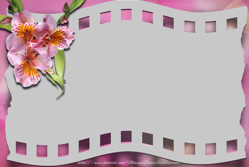 Felicitaciones Personalizadas con fotos - Película de marco de fotos