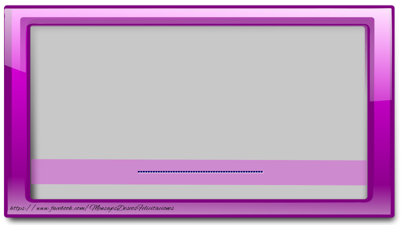 Felicitaciones Personalizadas con fotos - Marco de la foto con el texto