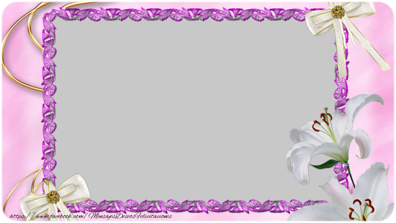 Felicitaciones Personalizadas con fotos - Marco de la foto