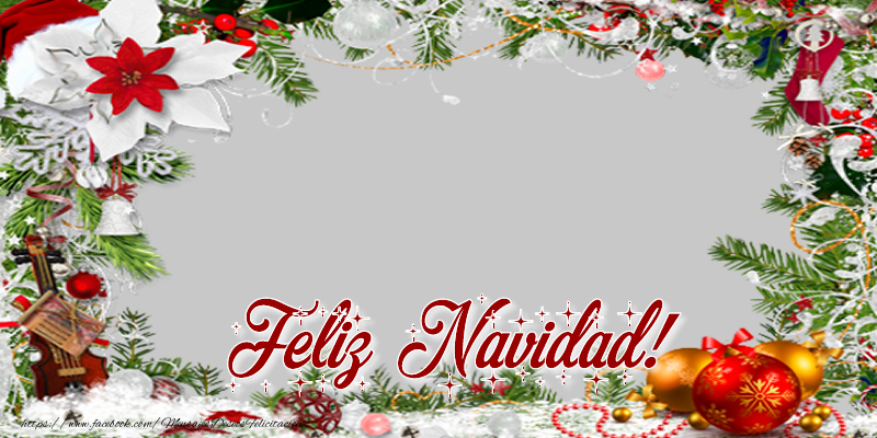 Felicitaciones Personalizadas de Navidad - Feliz navidad!