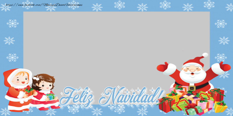 Felicitaciones Personalizadas de Navidad - Feliz navidad!