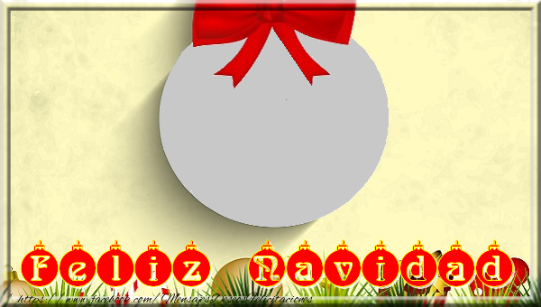 Felicitaciones Personalizadas de Navidad - Feliz Navidad