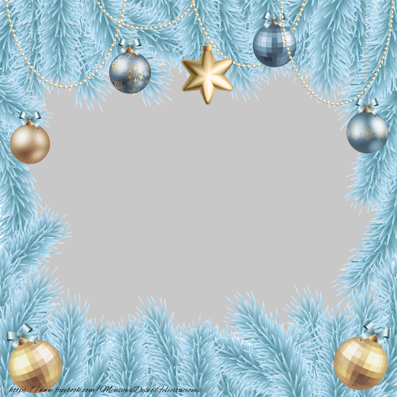 Felicitaciones Personalizadas de Navidad - Cuadro con paisaje invernal