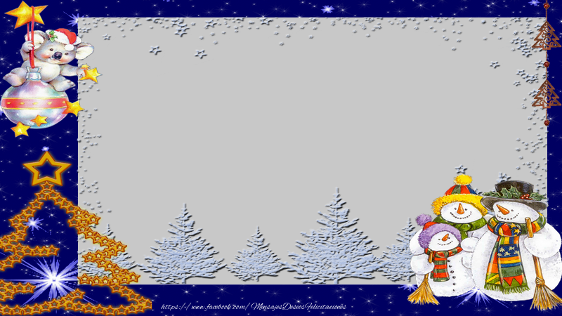 Felicitaciones Personalizadas de Navidad - Imagen de la Navidad