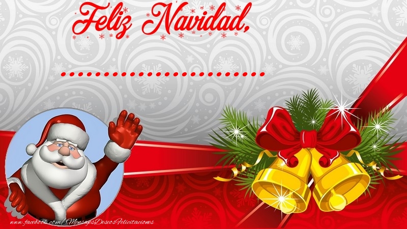 Felicitaciones Personalizadas de Navidad - Feliz Navidad, ...