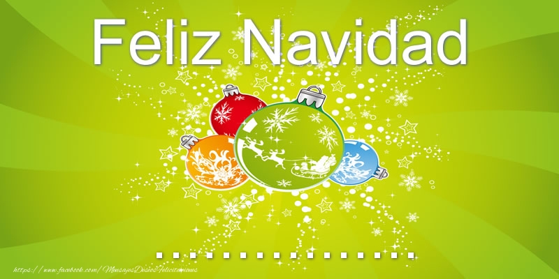 Felicitaciones Personalizadas de Navidad - Feliz Navidad ...
